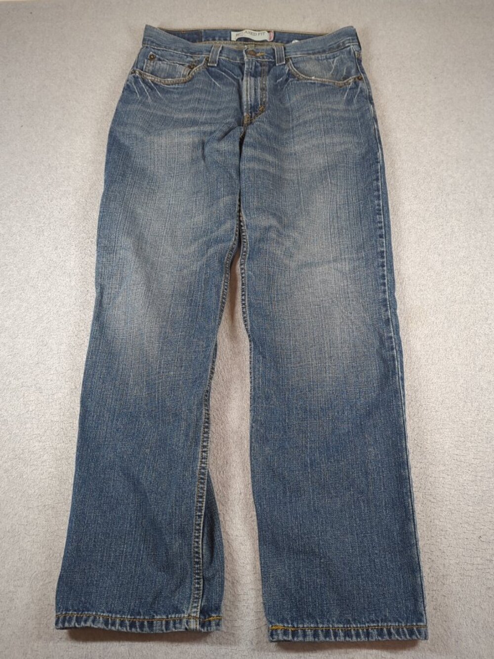 Levi's 550 Jeans Men's 32x32 (Fit 32x31) Blue Denim Relaxed Fit Straight Leg